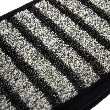 Нарушена упаковка!  <296890> Мочалка ''Мужская'' лента, 10х60 см (10х74 см с ручками) ''Банные штучки'' 41264