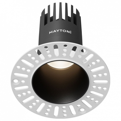 Встраиваемый светильник Maytoni Technical Dip DL120-10W-4K-TRS-B