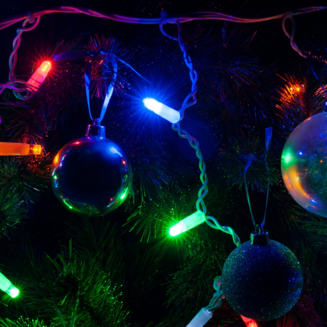 3*0.6м. Уличная гирлянда бахрома RGB Eurosvet 230V 100-101 мульти (a060408)