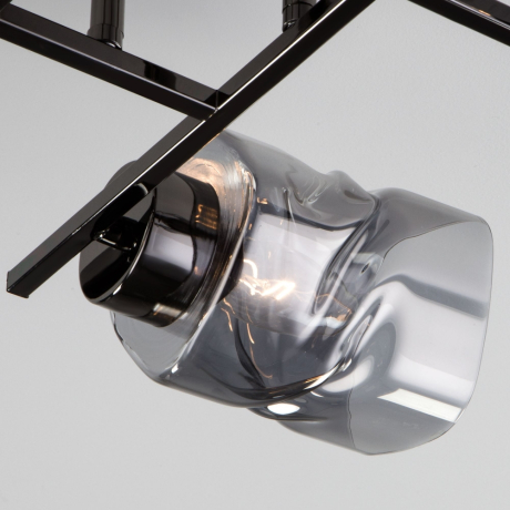 Потолочная люстра Eurosvet Hilari 30165/8 черный жемчуг 