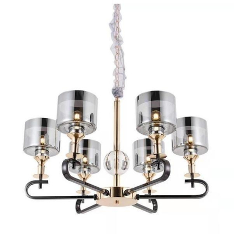 Люстра подвесная с лампочками Omnilux OML-68703-06+Lamps 