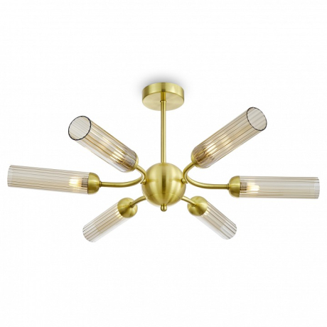 Люстра на штанге Freya Borgy FR5379CL-06G 