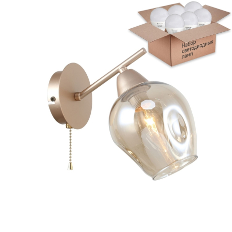 Бра с лампочкой F-Promo Tilda 2658-1W+Lamps E14 P45 