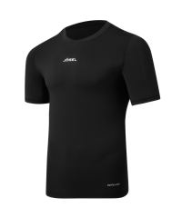 Нарушена упаковка! <790710> Футболка компрессионная судейская PerFormDRY Referee Baselayer Tee SS, черный JÖGEL ЦБ-00002994