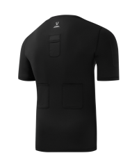 Нарушена упаковка! <790710> Футболка компрессионная судейская PerFormDRY Referee Baselayer Tee SS, черный JÖGEL ЦБ-00002994