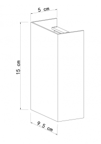 Фасадный светильник Arte lamp Algol A5640AL-2WH