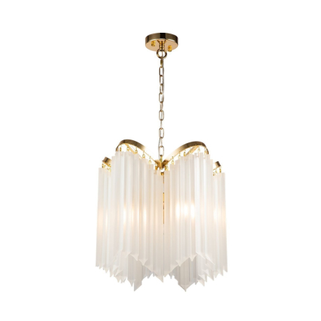 Подвесная люстра с лампочками Favourite Nubes 2966-5P+Lamps E14 Свеча 