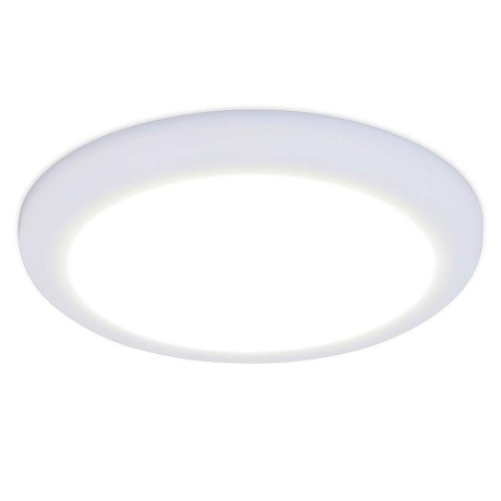 Встраиваемый cветодиодный светильник с регулируемым крепежом и подсветкой Ambrella light Downlight DCR309 