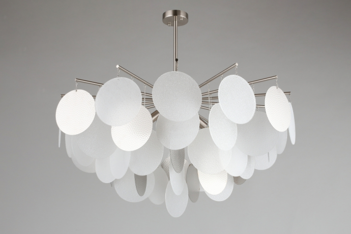 Люстра на штанге с лампочками Omnilux OML-89917-08+Lamps 