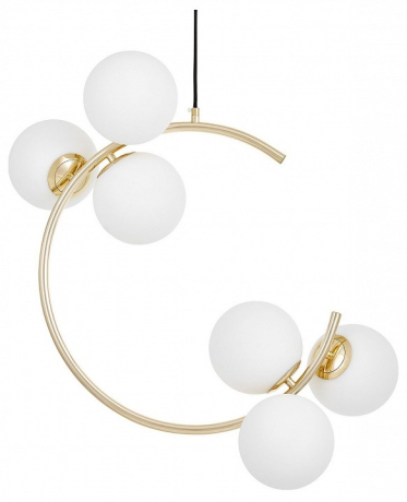 Подвесная люстра LUMINA DECO BONIO LDP 7031-6 F.GD 