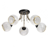 Люстра потолочная с лампочками DeMarkt 677014505+Lamps 