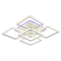 Светодиодная диммируемая люстра с ПДУ Profit Light 8075/4+1 PGD 140W+10W RGB