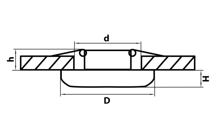 Встраиваемый светильник Lightstar Monde 071016 
