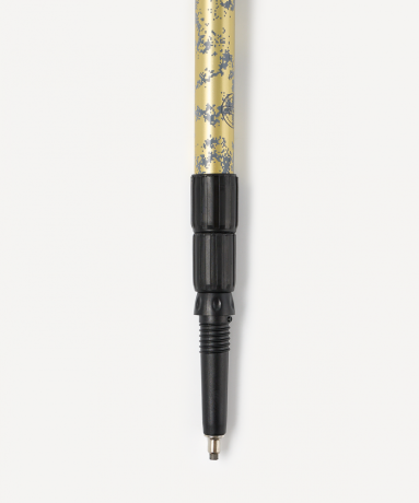 Нарушена упаковка! <772205> Треккинговые палки Travel Pacemaker, 65-135 см, 3-секционные, светло-серый/лайм Berger ЦБ-00004475