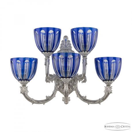 Бра Bohemia Ivele Crystal 7109B15/3+2/210 NW P1 U Clear-Blue/H-1H 