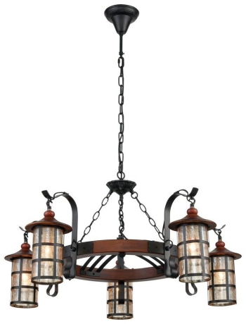 Люстра подвесная в наборе с 5 Led лампами. Комплект от Lustrof №227085-708656 