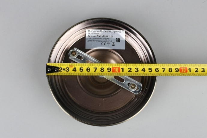 Люстра потолочная с лампочками Omnilux OML-29117-03+Lamps 