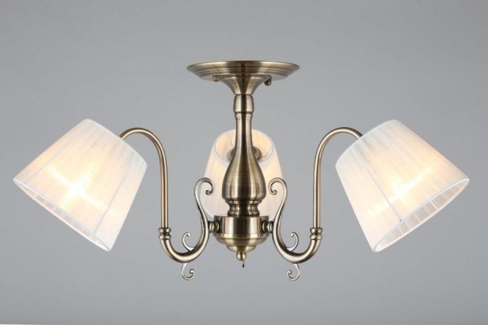 Люстра потолочная с лампочками Omnilux OML-29117-03+Lamps 