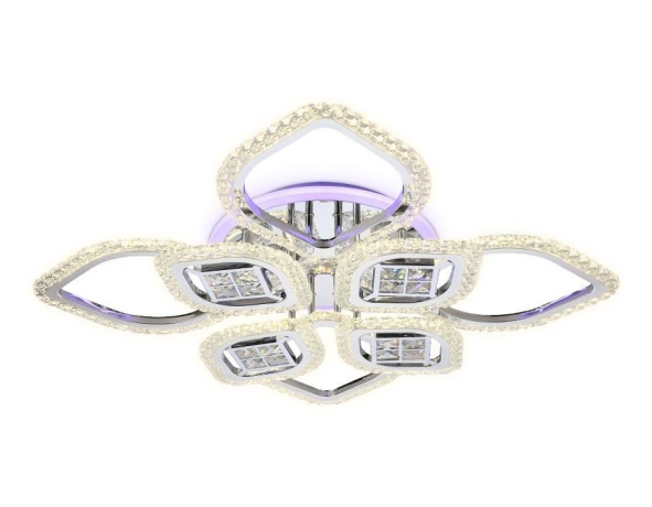 Потолочная светодиодная люстра с пультом д/у Ambrella light Ice FA283 