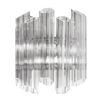 Нарушена упаковка!  <284979> Настенный светильник iLamp Destiny MB0267-2 CHROME+CLEAR