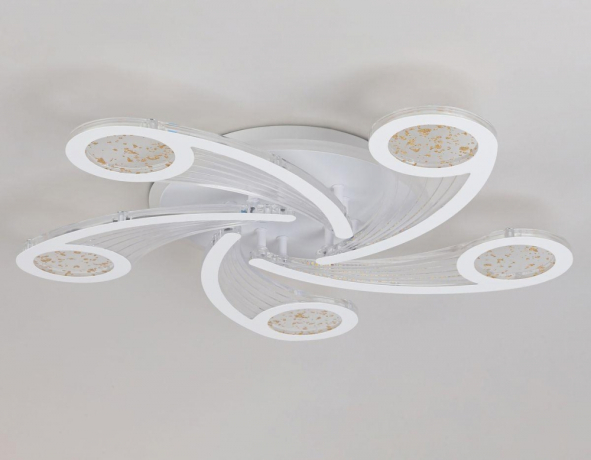 Потолочная диммируемая люстра с пультом ДУ Ambrella light Original FA4476 