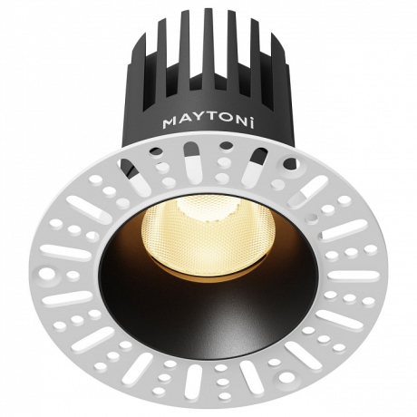 Встраиваемый светильник Maytoni Technical Dip DL121-15W-2.7K-TRS-B