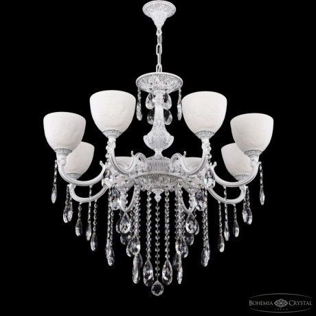 Подвесная люстра Bohemia Ivele Crystal AL7801 AL78101/8/250 B WMN P1 U Angel 