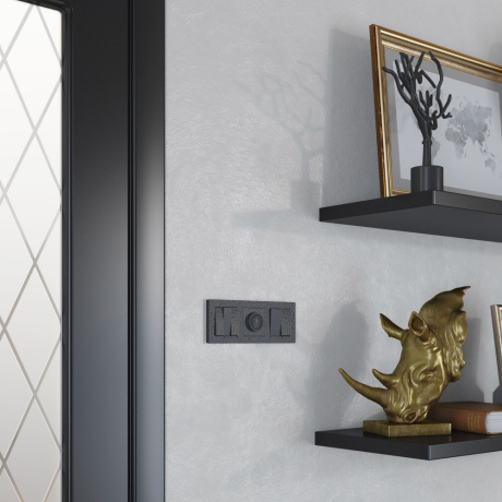 Диммер без рамки Werkel Hammer черный W1242008