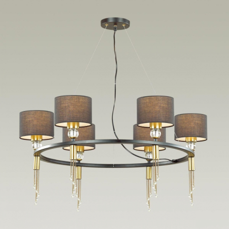 Люстра подвесная Lumion Santiago с поддержкой Маруся 4516/6-М 