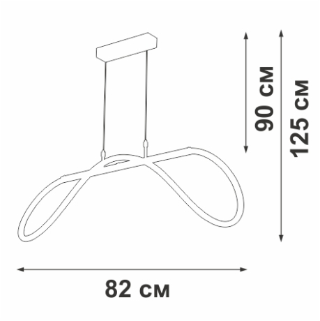 Подвесной светильник Vitaluce V3896 V3896-0/1S 