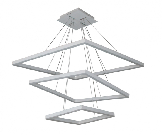 Подвесная светодиодная люстра с пультом д/у Kink Light Альтис 08201,01(4000K) (19236) 