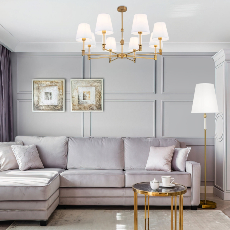 Торшер Eurosvet 01146/1 латунь (a061953) 