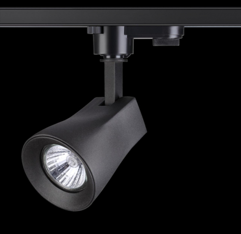 Однофазный светильник для шинопровода с лампочкой Novotech 370405+Lamps 