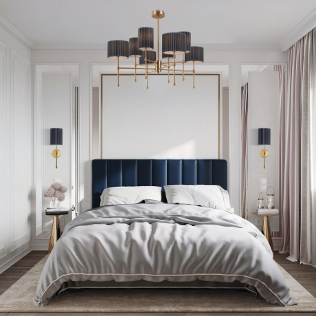 НАСТЕННЫЙ СВЕТИЛЬНИК С ТКАНЕВЫМ АБАЖУРОМ Eurosvet Notturno 60162/1 (a065664) 