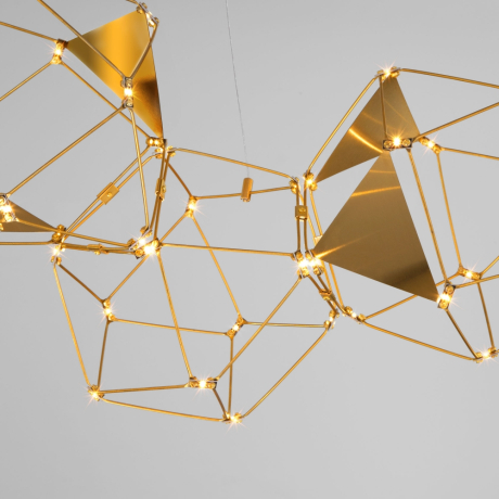 Подвесная люстра Eurosvet Uma 90368/5 медь 