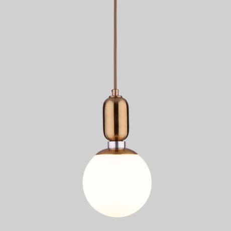 Подвесной светильник Eurosvet Bubble 50151/1 латунь 