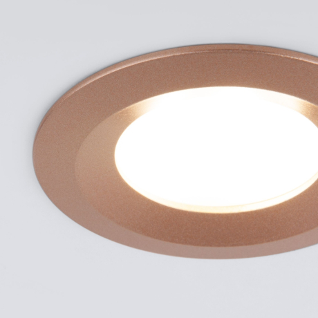 Встраиваемый светильник Elektrostandard 110 MR16 золотой (a053333) 