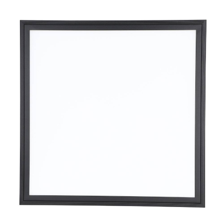 900818 Потолочный светильник  SALOBRENA 1, 21,5W (LED), 4000K, 3000lm, L450, B450, H50, алюминий, черный / пластик, белый Eglo 