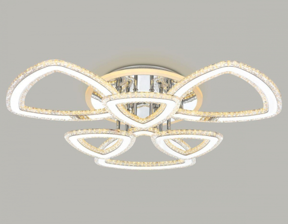 Умная потолочная люстра с пультом ДУ Ambrella light Acrylica Original FA8861 