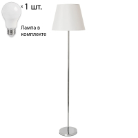Торшер с лампочкой Arte Lamp Elba A2581PN-1CC+Lamps