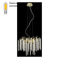 Люстра подвесная с Led лампочками в комплекте Velante 185-303-06+Lamps