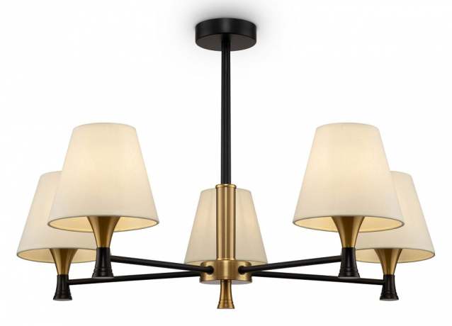 Люстра на штанге Freya Perfetto FR5098PL-05BBS 