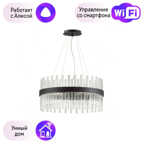 Подвесная люстра Lumion Mitsuko с поддержкой Алиса 5272/6-A 