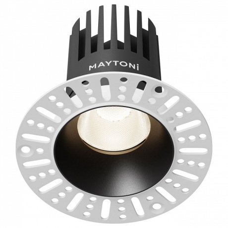 Встраиваемый светильник Maytoni Technical Dip DL121-15W-4K-TRS-B