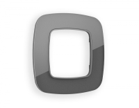 Рамка Ambrella Volt OMEGA Radian (Антрацит серый Стекло органическое) OF320651