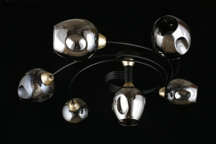 Люстра потолочная с лампочками APLOYT APL.611.17.06+Lamps 