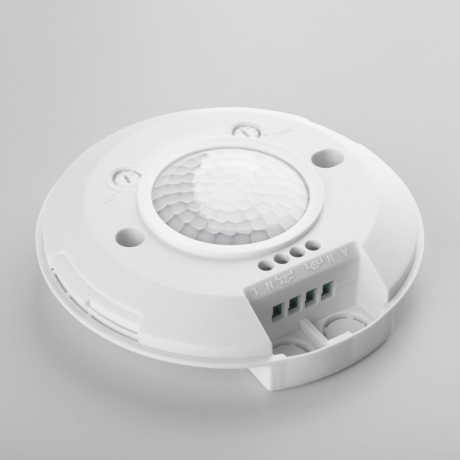 Инфракрасный датчик движения 6m 2,2-4m 2000W IP20 360° Elektrostandard SNS-M-11 белый (a041243)