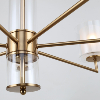 Люстра с лампочками, подвесная, комплект от Lustrof. №605015-617086