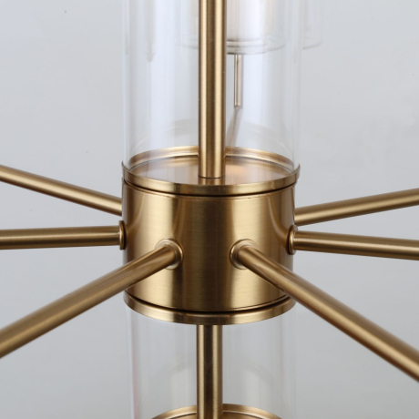 Люстра с лампочками, подвесная, комплект от Lustrof. №605015-617086 