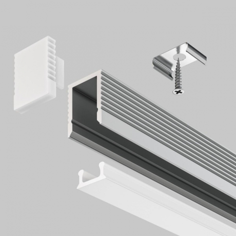 2м. Профиль для светодиодной ленты Maytoni Technicall ALM-0809-S-2M 